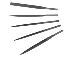 5 pcs File set 5mm Shank